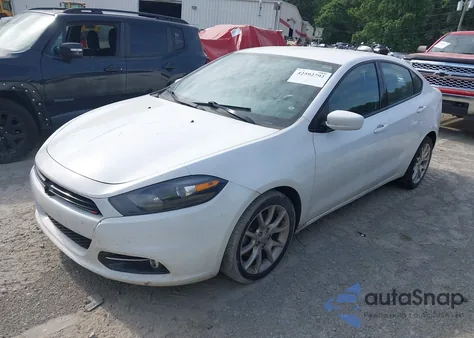 2013 Dodge Dart Sxt из США, поврежденный, VIN 1C3CDFBA3DD289730